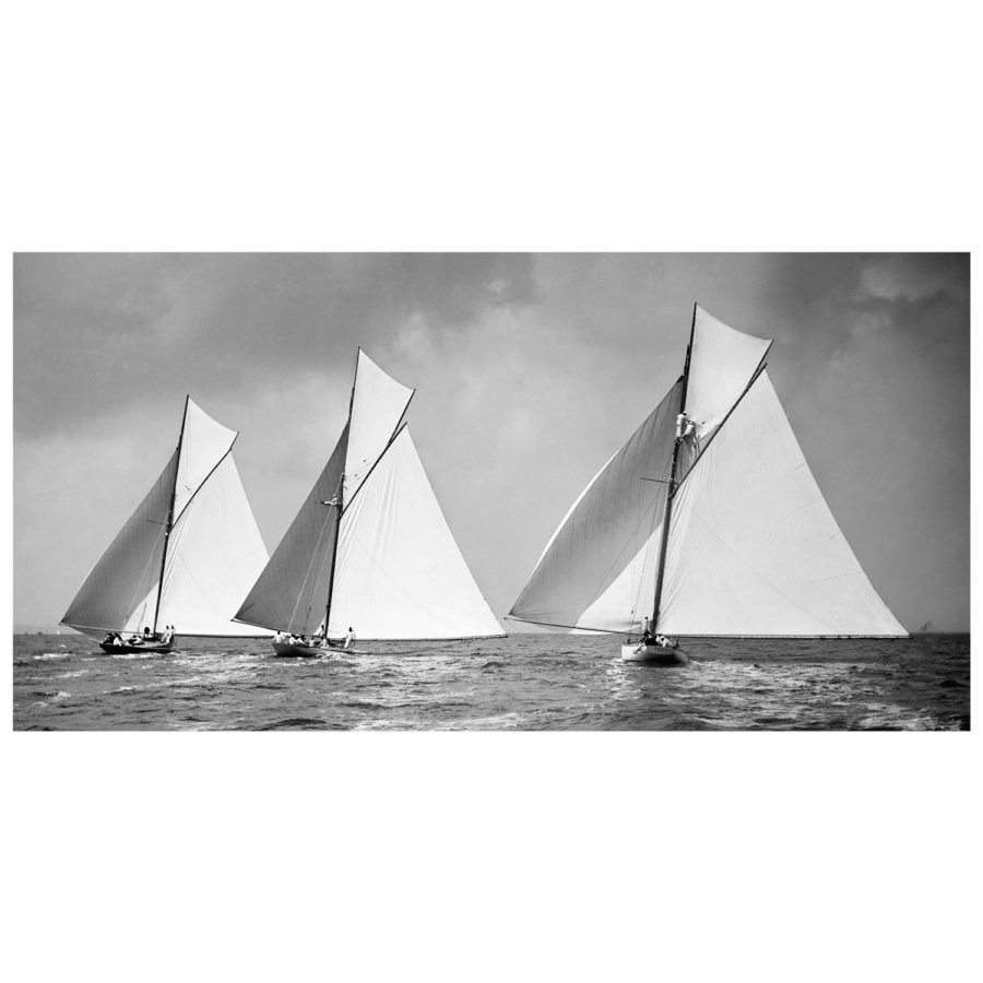 Stunning black and white, silver gelatine photograph taken by Alfred John West from Beken Archive. Available to buy from Brett Gallery. Beken of Cowes Framed Prints, Beken of Cowes archives, Beken of Cowes Prints, Beken Archive, Cowes Week old Photographs, Beken Prints, Frank beken of Cowes.
